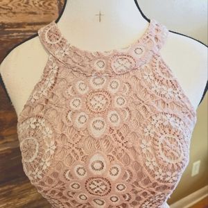 Pink Lace party dress